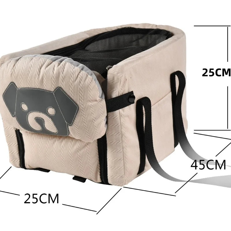 Dog Car Seat Cover Foldable Hammock Pet Harness