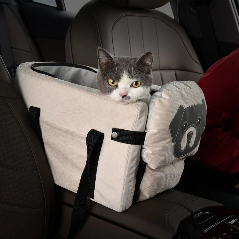Dog Car Seat Cover Foldable Hammock Pet Harness