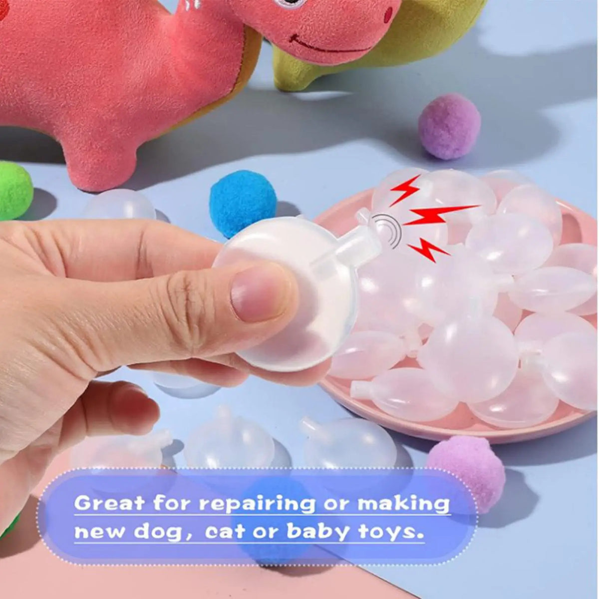 20pcs Squeakers for Dog Toys