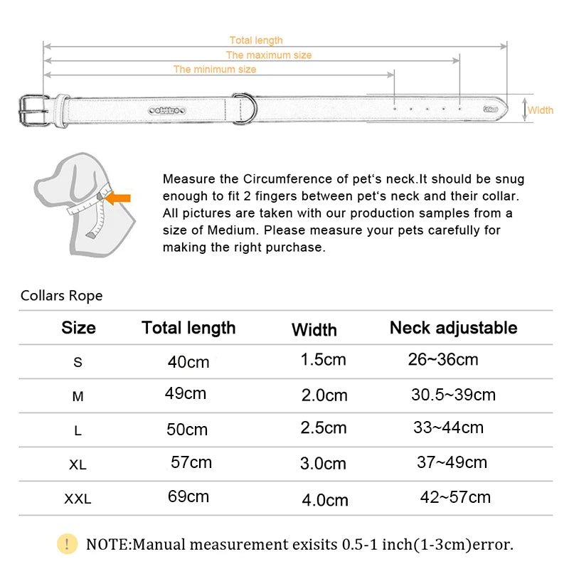 Solid Dog Collars  Nylon Dog Collar