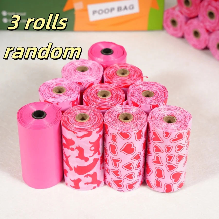 180PCS leakproof dog poop bags